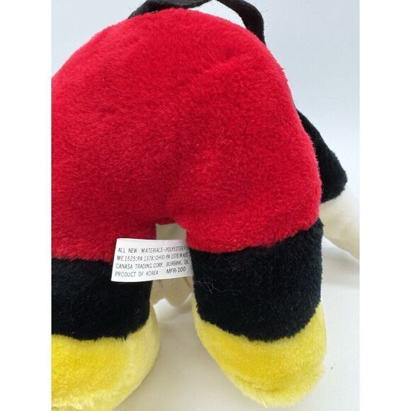 Vintage Mickey Mouse Plush Stuffed Animal Toy Doll Walt Disney World Disneyland - Picture 5 of 7
